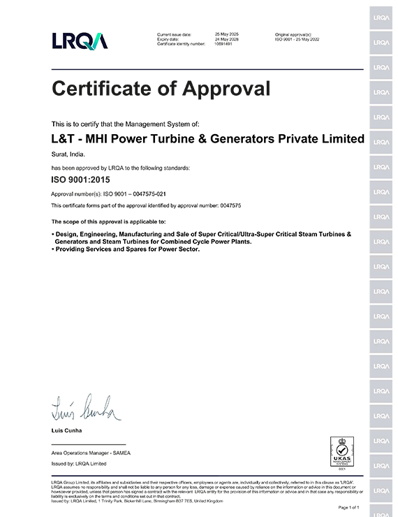 ISO 9001- Quality System